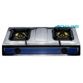 2 Burners Stainless Steel Top 2 Table Burners Gas Stove Supplier